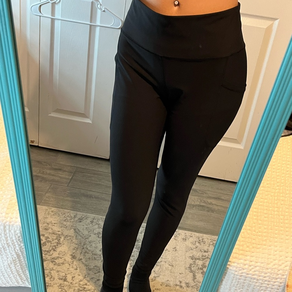 Old Navy Black High-Waisted Leggings